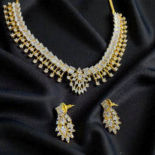 Aaradhya American Diamond Necklace Set