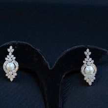 Pearl Lumière American Diamond Necklace Set