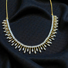 Celestia Marquise American Diamond Necklace Set