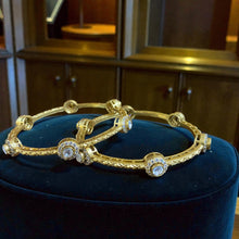 Suvarna Aura American Diamond Bangles (Pair)