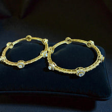 Suvarna Aura American Diamond Bangles (Pair)