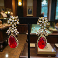 Noor Jaal Emerald & Ruby Polki Necklace Set