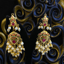 Navratna Jadau Pearl Choker Set