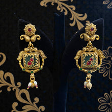 Devika Temple Polki Necklace Set