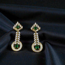 Emerald Royale Drop Earrings