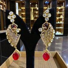 Ruby Noor V-Set Necklace