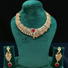Ruby Noor V-Set Necklace