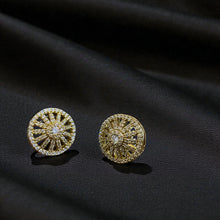 Surya Chakra Stud Earrings