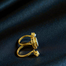 Noor Trika Polki Open Ring
