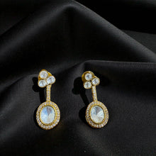 Elara Polki Drop Earrings