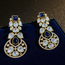 Noor-e-Firoza Polki Drop Earrings