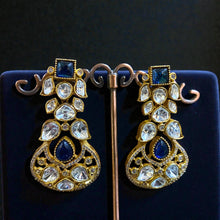 Noor-e-Firoza Polki Drop Earrings