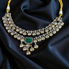 Emerald Noor Polki Choker Set