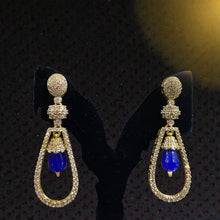 Sapphire Lumière Drop Earrings