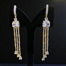 Ruby Symphony Tassel Earrings