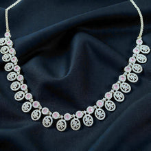 Blush Heirloom Circle Necklace Set