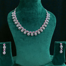 Blush Heirloom Circle Necklace Set