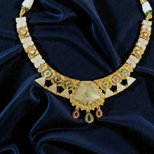 Meenakari Triveni Heirloom Necklace Set