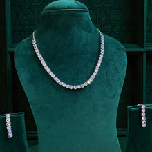 Celeste American Diamond Riviera Set