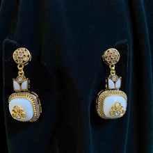 Rajwada Ivory Charm Pendant Set