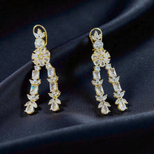 Aurora Triple-Layer American Diamond Bridal Set