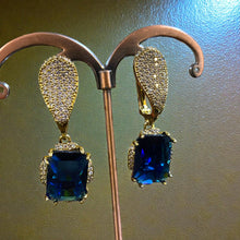 American Diamond Royale Drop Earrings