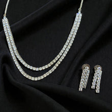 Celestia Double Riviera American Diamond Set
