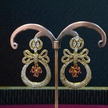 Ruby Bow Halo Drops