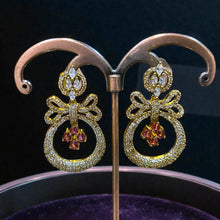 Ruby Bow Halo Drops