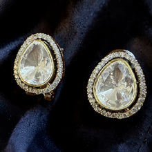 Noor Polki Oval Studs