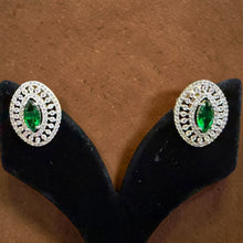 Ruby Radiance Halo Studs