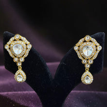 Noor Teardrop Polki Earrings