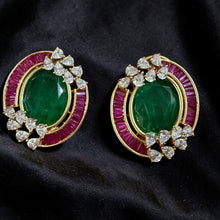 Emerald Royale Orbit Earrings