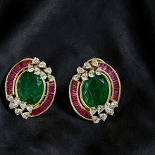 Emerald Royale Orbit Earrings