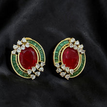 Emerald Royale Orbit Earrings