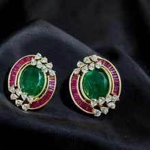 Emerald Royale Orbit Earrings