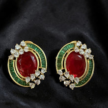 Emerald Royale Orbit Earrings