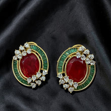 Emerald Royale Orbit Earrings