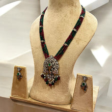 Regal Ganesha Beaded Necklace Set