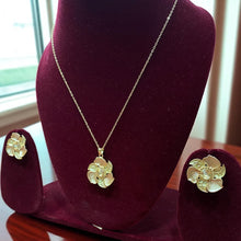 Golden Blossom Charm Set