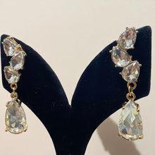 Crystal Teardrop Elegance Earrings