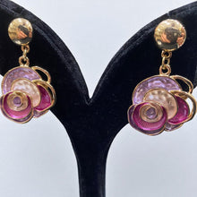 Golden Bloom Drop Earrings