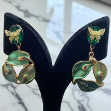 Butterfly Bloom Dangle Earrings