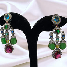 Celestial Cascade Multigem Earrings