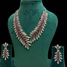 Ruby Leaf Cascade Set