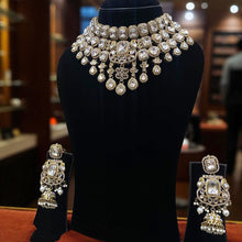 Regal Kundan Polki Bridal Jewelry Set