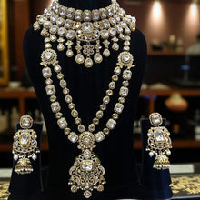 Regal Kundan Polki Bridal Jewelry Set