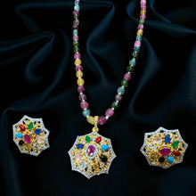 Navratna Multi Beaded Necklace Set