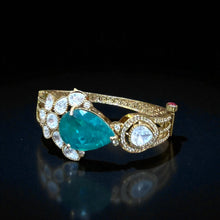 Emerald Teardrop Royale Bracelet