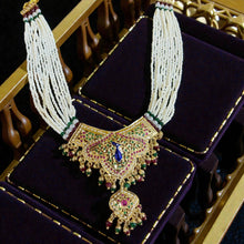 Mayuri Navratna Pearl Choker Set